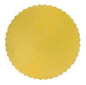 Cake Board Ouro Redondo 20cm