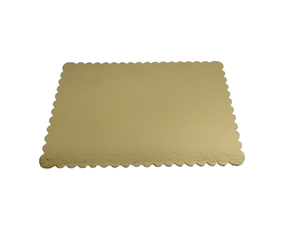 Cake Board Ouro Retangular 24,8x33,7