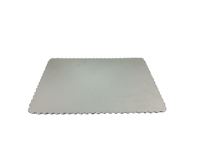 Cake Board Prata Retangular 32,3x41,8