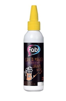 Caneta em Gel Laranja Neon 60g - Fab