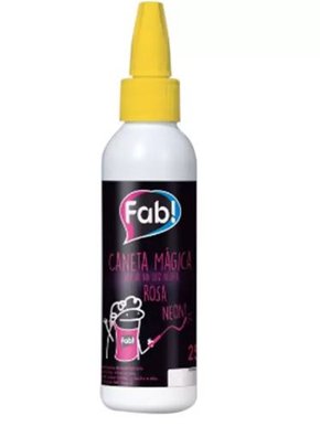 Caneta em Gel Rosa Neon 60g - Fab