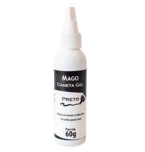 Caneta Gel Preta 60g - Mago