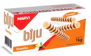 Canudinho Biju baunilha 1kg – Marvi