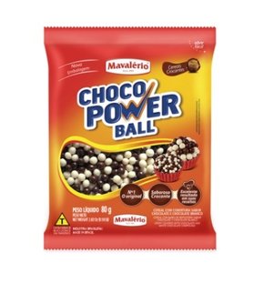 Cereal Choco Power Ball Mini 80g - Mavalério 