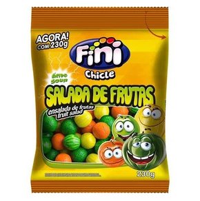Chicle Fini 230g Ácido Salada de Frutas