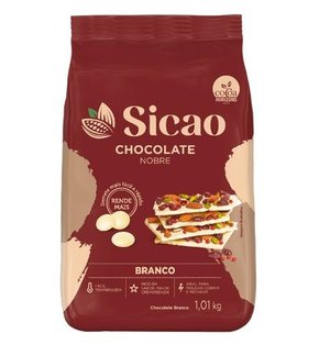 CHOC. SICAO BRANCO 1,01KG EZMELT (CAIXA FECHADA)