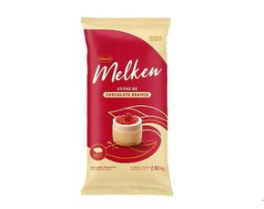 Chocolate Melken branco em gotas 2,05kg