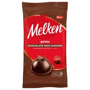Chocolate Melken Meio Amargo gotas 2,05kg – Harald