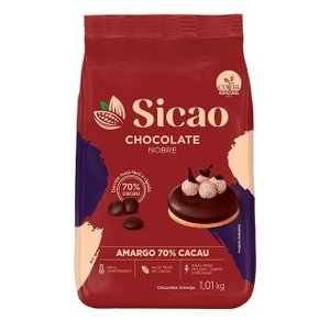 Chocolate Nobre Sicao Amargo 70% Cacau Gotas – 1,01kg