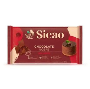Chocolate Sicao Nobre Ao Leite barra – 2,1kg (CAIXA FECHADA)