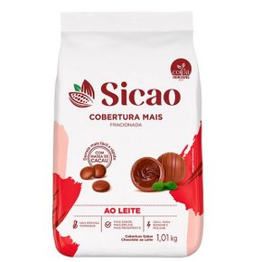 Cobertura Sicao Mais Ao Leite gotas – 1,01kg