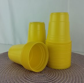 Copo 180ml Amarelo - Bello Festas 