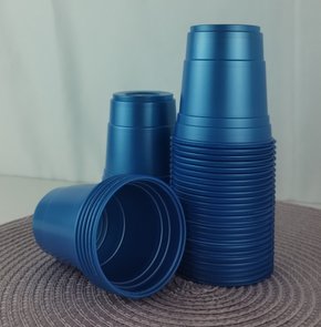 Copo 180ml Azul Perolado - Bello Festas 