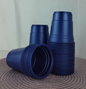 Copo 180ml Azul Petróleo Perolado - Bello Festas 