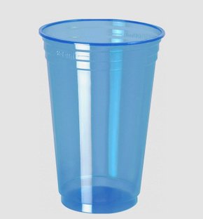 Copo Balada Neon Azul 300ml – PPT-330 – Copobras 