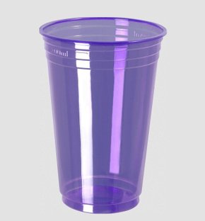 Copo Balada Neon Roxo 300ml – PPT-330 – Copobras 