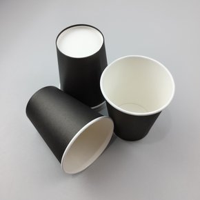 Copo de papel descartável – Preto C/8 – 250ml – Make+