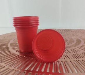 Copo Descartável 60ml C/ 20 Un – Vermelho – Bello Festas