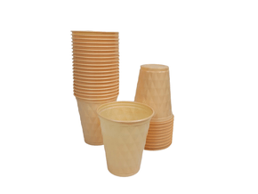 Copo Diamante Candy 180ml Laranja com 40 unidades - Forfest