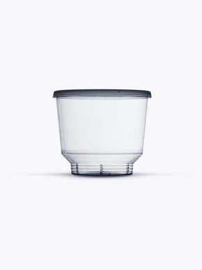 Copo PIC 110 com Tampa 110ml transparente (Cristal) com 10 un. – Plastilânia 