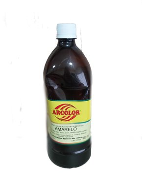 Corante líquido Amarelo Limão Hidrossolúvel 960ml Arcolor 