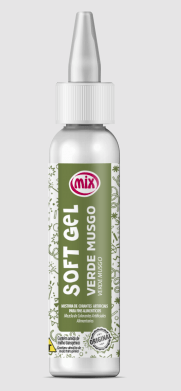 Corante Soft Gel Verde Musgo 25g – Mix