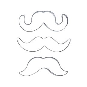 Cortador Bigode 3pçs Inox 