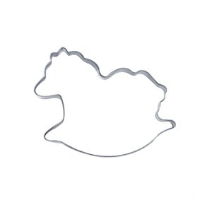 Cortador Brinquedo Cavalinho Inox 1un