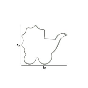 Cortador Carrinho de Bebê Inox 