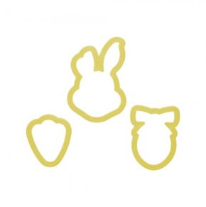 Cortador Kit Coelho 1 com 3 peças – BlueStar 