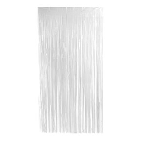 Cortina Decorativa Festa 1x2m Branco Candy – Make +