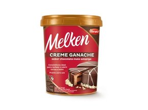Creme Ganache Melken Meio Amargo 1kg – Harald (CAIXA FECHADA)