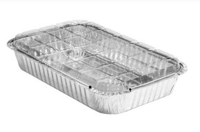 Embalagem de Alumínio D8 c/ tampa PET 1500ml – 5un – Wyda