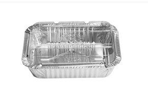 Embalagem de Alumínio D12 c/ tampa PET 220ml – 5un – Wyda