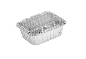 Embalagem de Alumínio DSM c/ tampa PET 135ml – 100un – Wyda (Promoção Caixa Fechada)