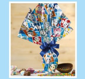 Embalagem para Ovo 69x89 decorada -Cromus (PACOTE FECHADO COM 25 UNIDADES)