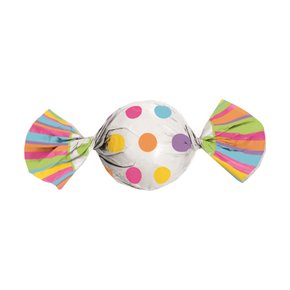 Embalagem para Trufas e Bombons Poá Colors 100un – 14,5x15,5 – Cromus