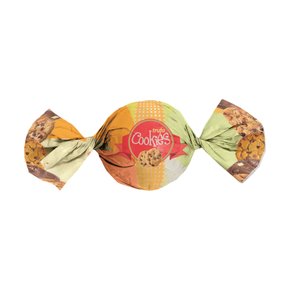 Embalagem para Trufas e Bombons sabor Cookies 100un – 14,5x15,5 – Cromus
