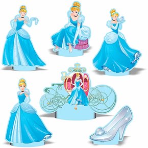 Enfeite decorativo E.V.A – Cinderela – Piffer