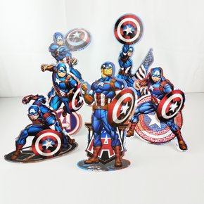 Enfeite decorativo E.V.A  –  Capitão America – Piffer
