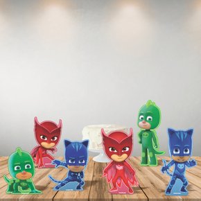 Enfeite decorativo E.V.A – PJ Masks – Piffer