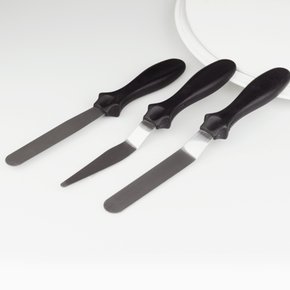 Espátula Confeiteiro Inox 3PÇS