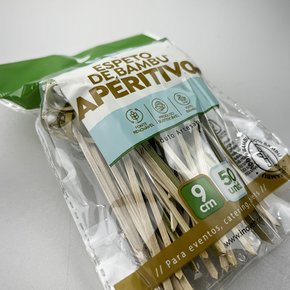 Espeto Aperitivo Bambu knotted sticks – 9cm (50und) - Inoven