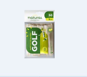 Espeto de Bambu Golf  9cm – 50 unidades – Natural 