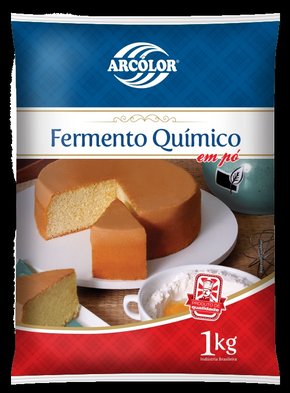Fermento Pó Químico 1kg Arcolor