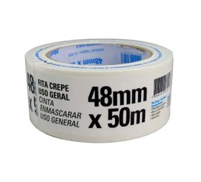 Fita Adesiva Crepe 48x50m - Tekbond
