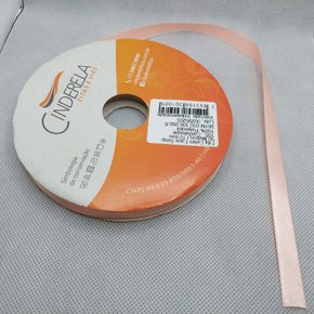 Fita Cetim Simples 10mm x 50m Cantaloupe – Cinderela