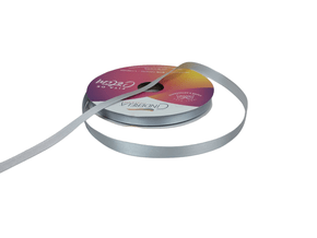 Fita Cetim Simples 10mm x 50m Prata – Cinderela