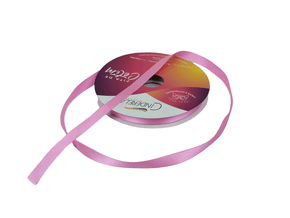 Fita Cetim Simples 10mm x 50m Rosa Chiclete – Cinderela