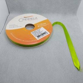 Fita Cetim Simples 10mm x 50m Verde Folha – Cinderela